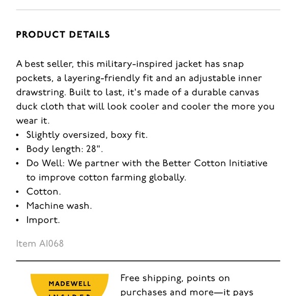 Madewell Dispatch Jacket - Picture 6 of 11